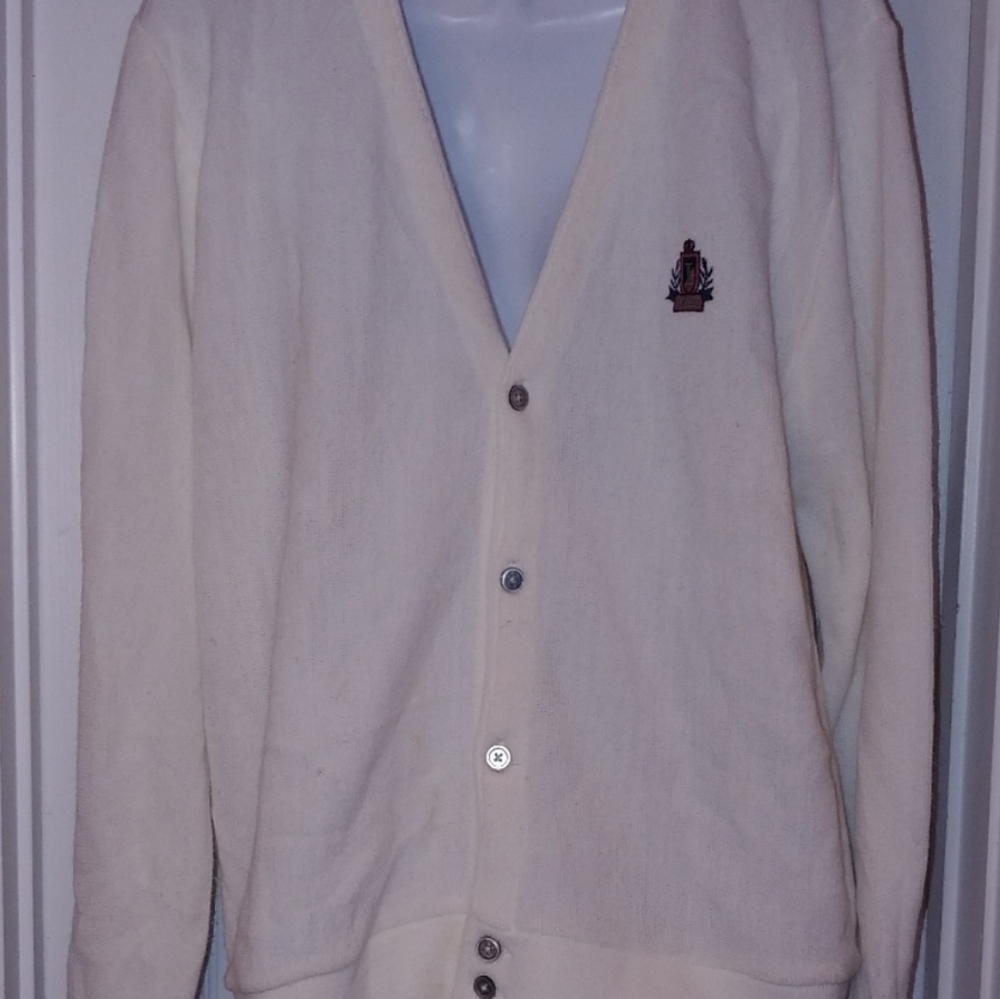 Men's izod cardigan